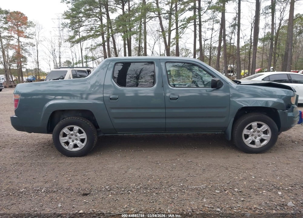 2006 HONDA RIDGELINE RTL VIN: 2HJYK16536H559984