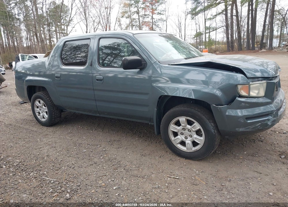 2006 HONDA RIDGELINE RTL VIN: 2HJYK16536H559984