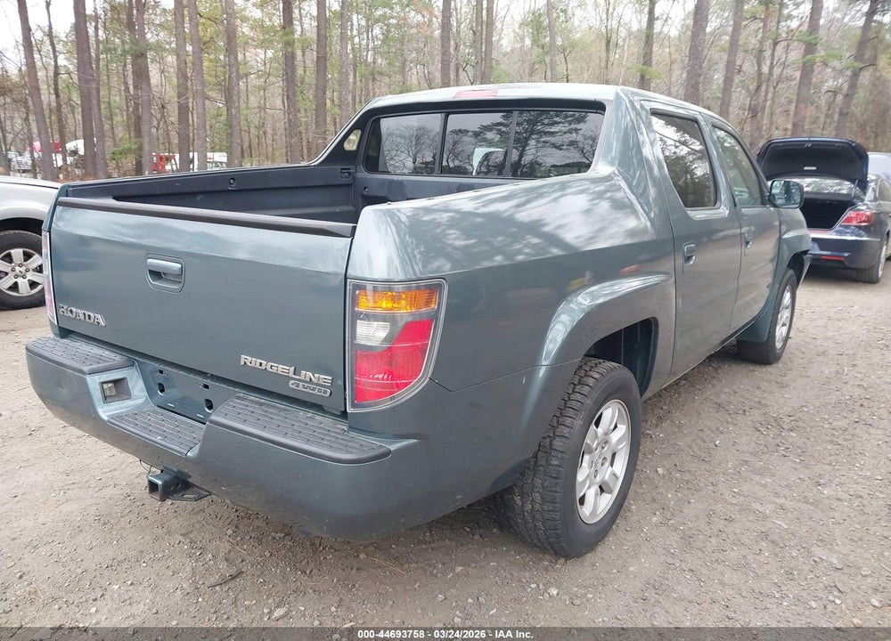 2006 HONDA RIDGELINE RTL VIN: 2HJYK16536H559984