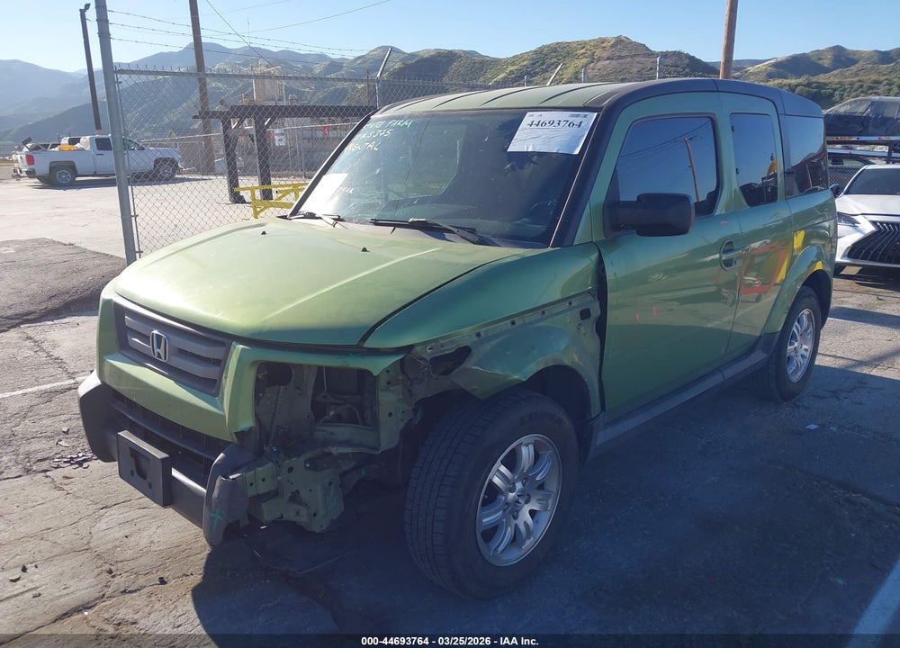 2008 HONDA ELEMENT EX VIN: 5J6YH18748L007086