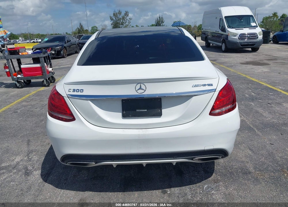 2017 MERCEDES-BENZ C 300 SPORT VIN: 55SWF4JBXHU186495