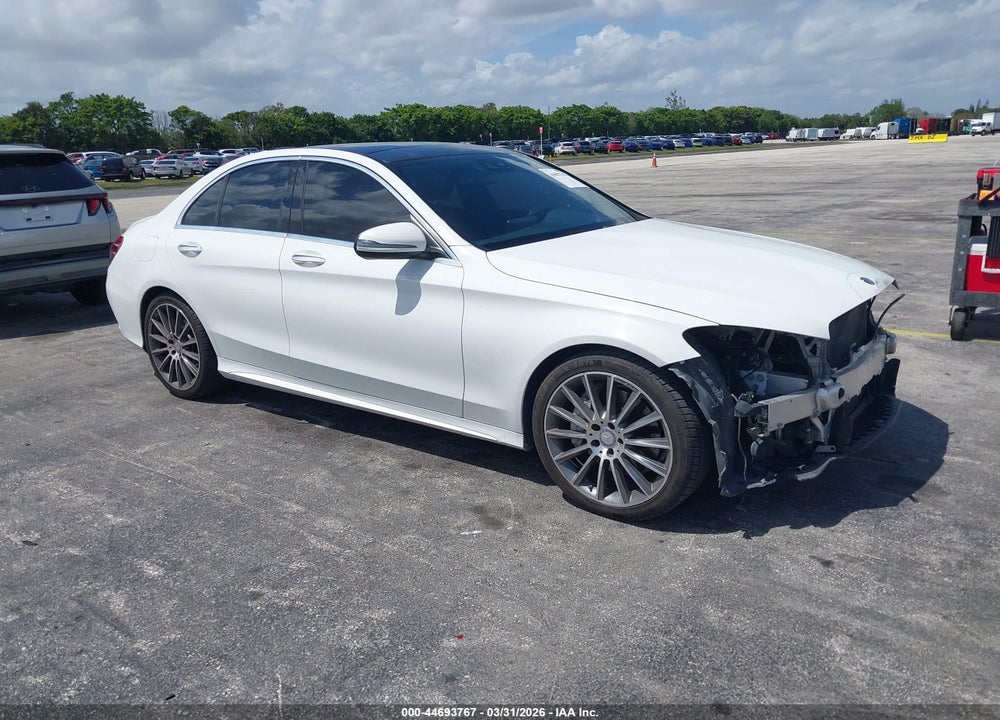 2017 MERCEDES-BENZ C 300 SPORT VIN: 55SWF4JBXHU186495