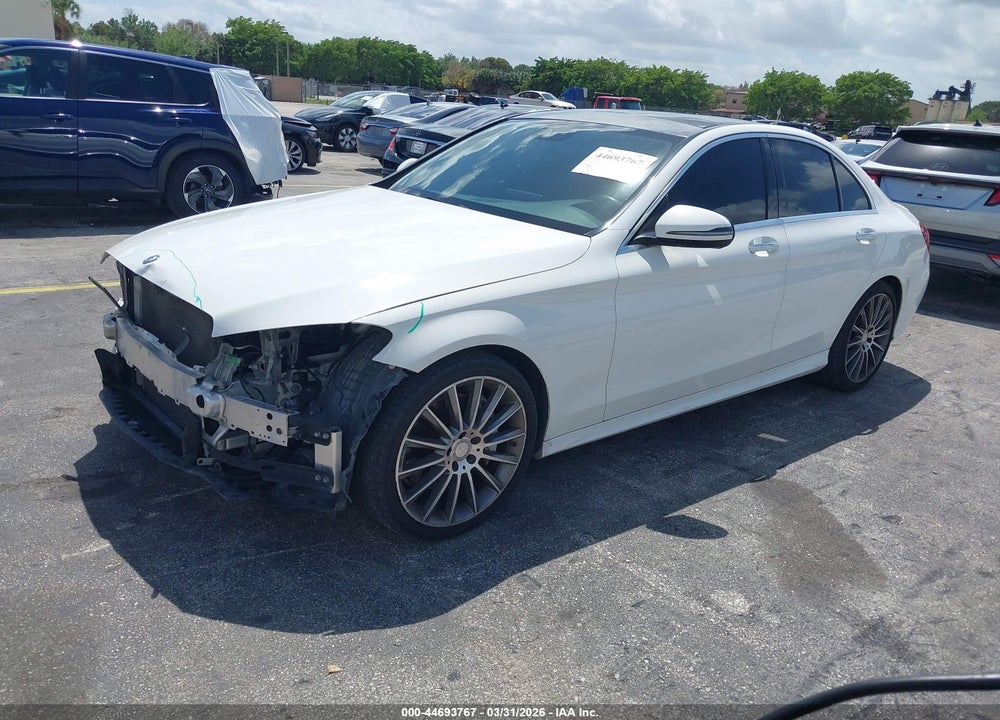 2017 MERCEDES-BENZ C 300 SPORT VIN: 55SWF4JBXHU186495