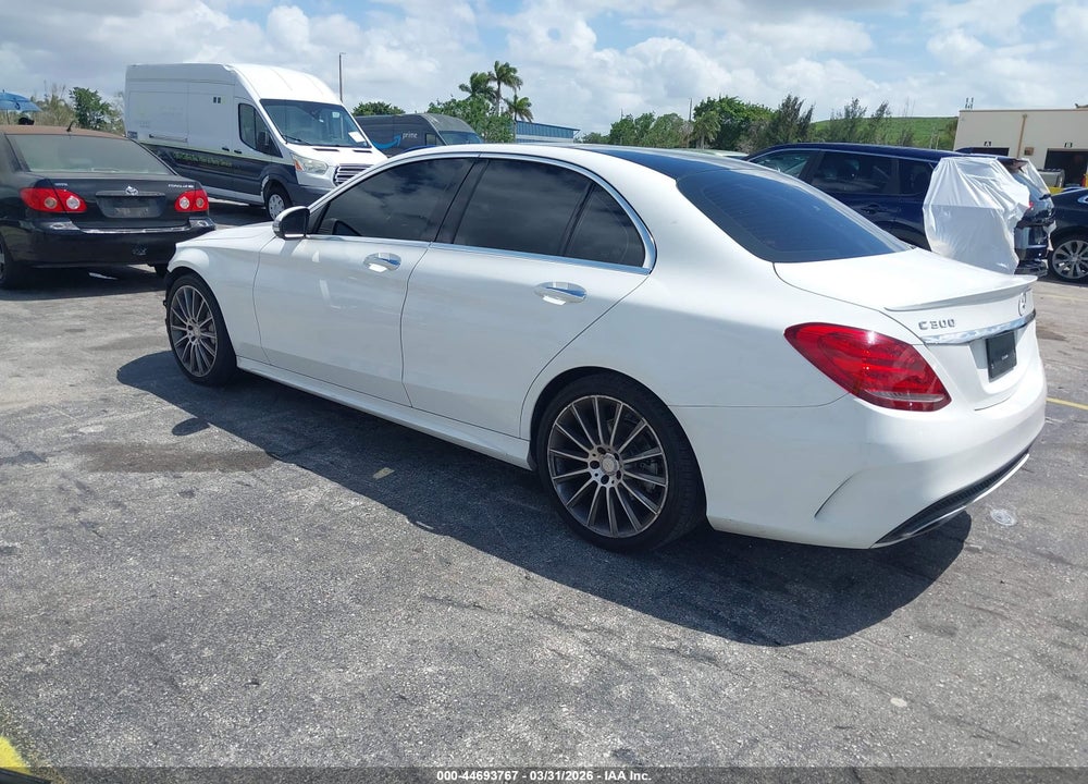 2017 MERCEDES-BENZ C 300 SPORT VIN: 55SWF4JBXHU186495