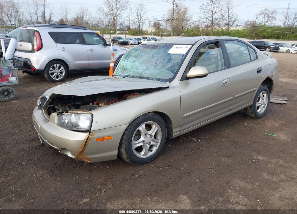 2003 HYUNDAI ELANTRA GLS/GT VIN: KMHDN45DX3U600216