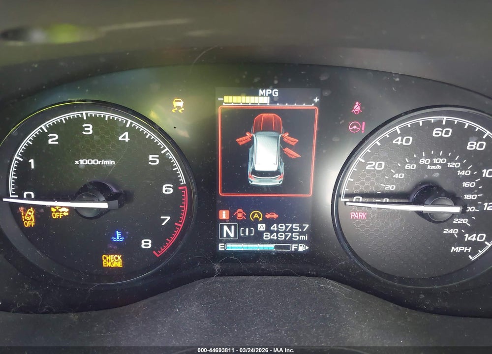 2019 SUBARU FORESTER VIN: JF2SKACC9KH443946