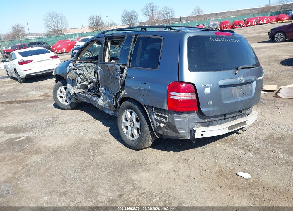 2003 TOYOTA HIGHLANDER V6 VIN: JTEGF21A530076846