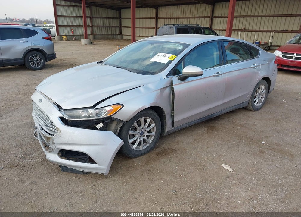2016 FORD FUSION S VIN: 3FA6P0G78GR388863