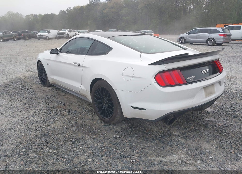 2017 FORD MUSTANG GT VIN: 1FA6P8CF7H5328458