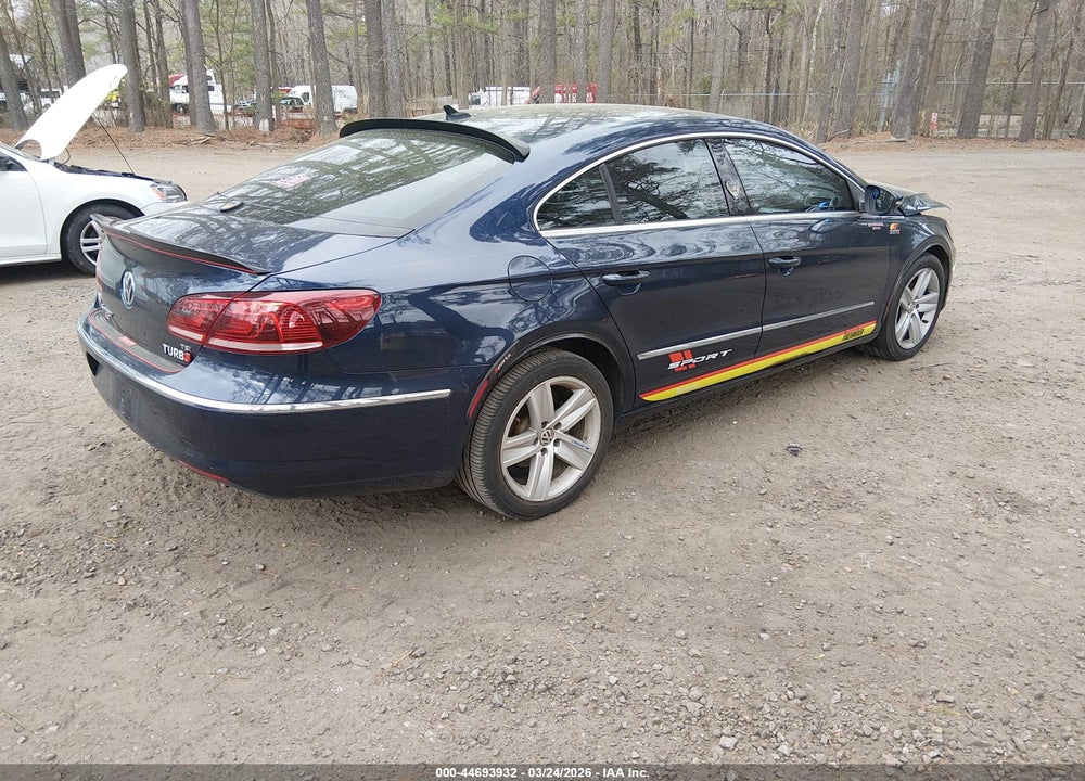 2016 VOLKSWAGEN CC 2.0T SPORT VIN: WVWBN7AN1GE514398