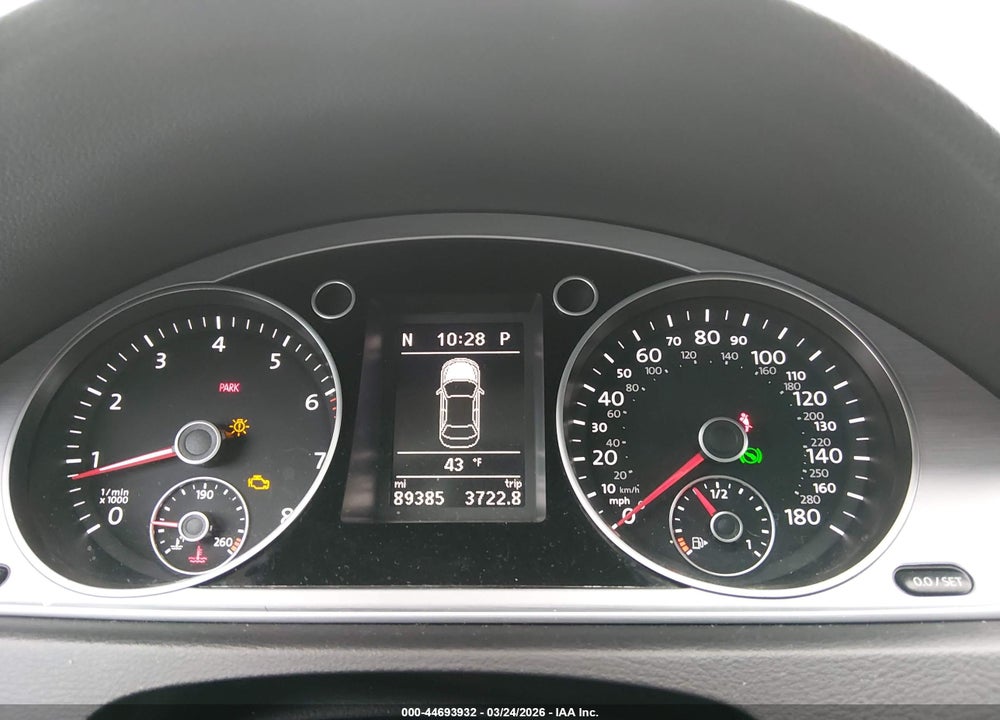 2016 VOLKSWAGEN CC 2.0T SPORT VIN: WVWBN7AN1GE514398
