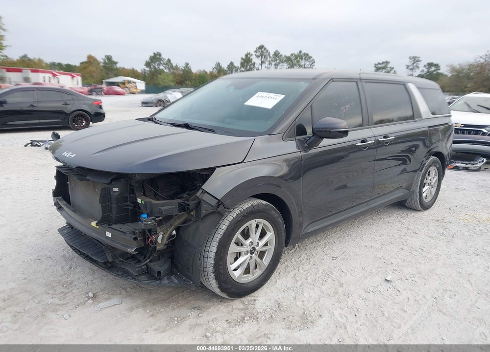 2023 KIA CARNIVAL MPV LX SEAT PACKAGE VIN: KNDNB4H34P6278297