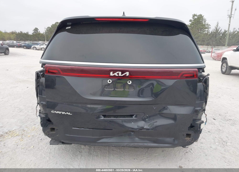 2023 KIA CARNIVAL MPV LX SEAT PACKAGE VIN: KNDNB4H34P6278297
