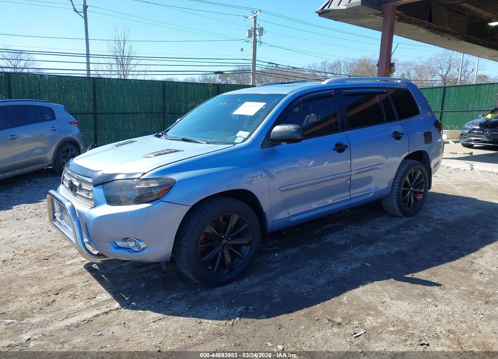 2008 TOYOTA HIGHLANDER HYBRID LIMITED VIN: JTEEW44A882024072