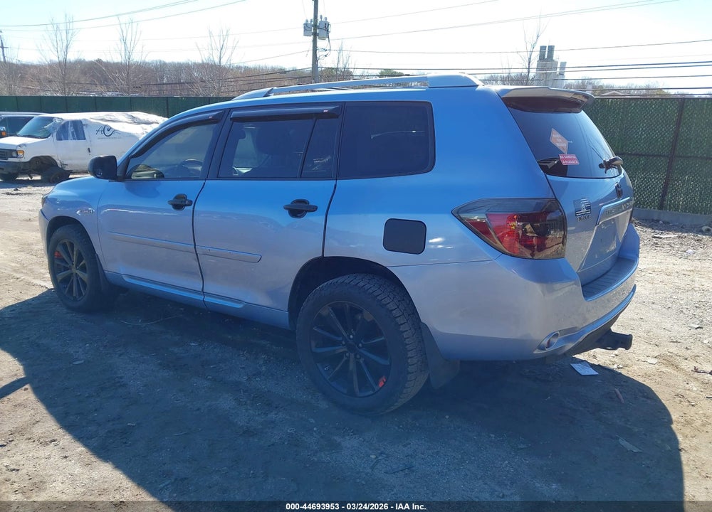 2008 TOYOTA HIGHLANDER HYBRID LIMITED VIN: JTEEW44A882024072