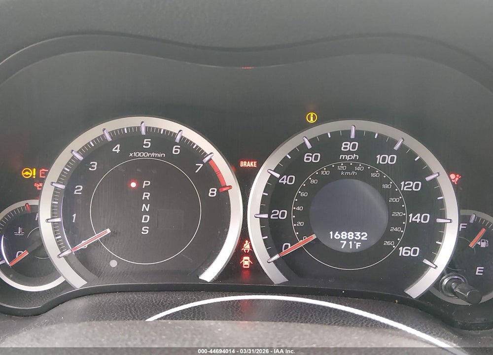 2012 ACURA TSX 2.4 VIN: JH4CW2H64CC000570