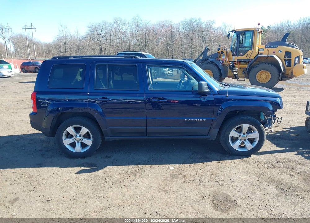 2016 JEEP PATRIOT LATITUDE VIN: 1C4NJRFBXGD790457