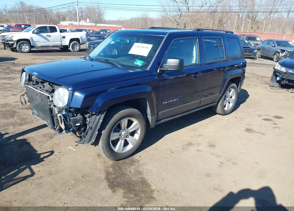 2016 JEEP PATRIOT LATITUDE VIN: 1C4NJRFBXGD790457