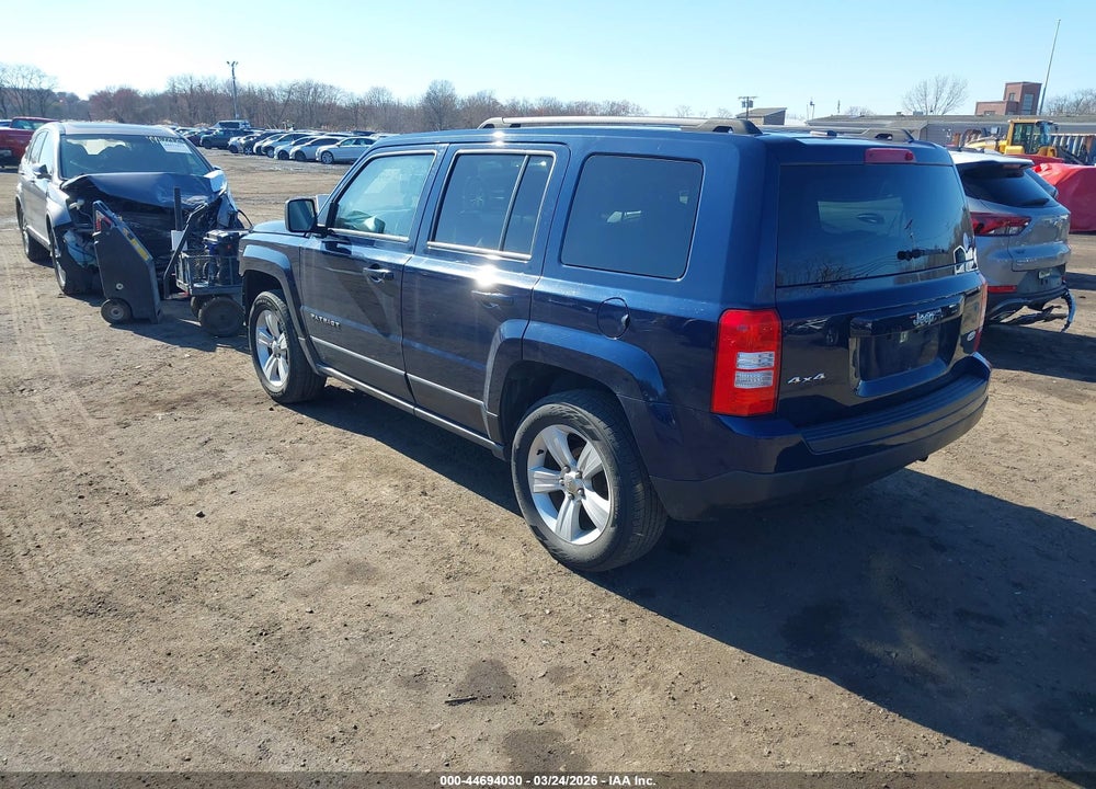 2016 JEEP PATRIOT LATITUDE VIN: 1C4NJRFBXGD790457
