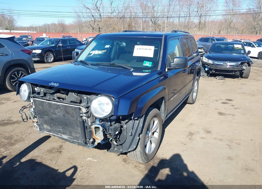 2016 JEEP PATRIOT LATITUDE VIN: 1C4NJRFBXGD790457