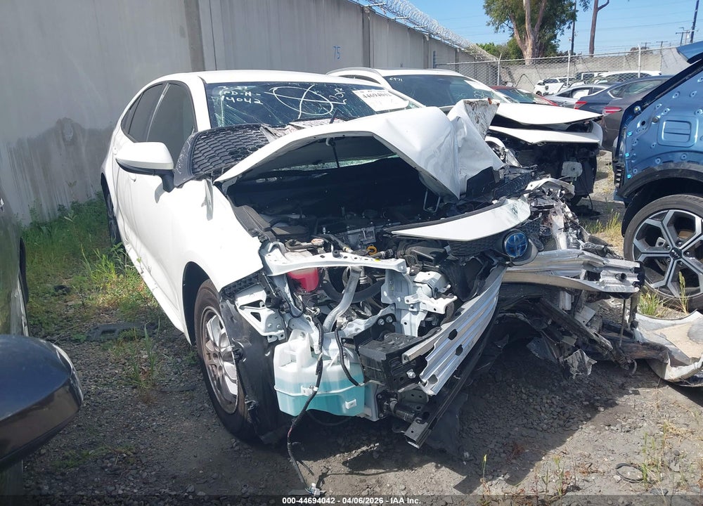 2022 TOYOTA COROLLA HYBRID LE VIN: JTDEAMDE4NJ053446