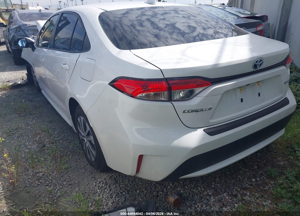 2022 TOYOTA COROLLA HYBRID LE VIN: JTDEAMDE4NJ053446