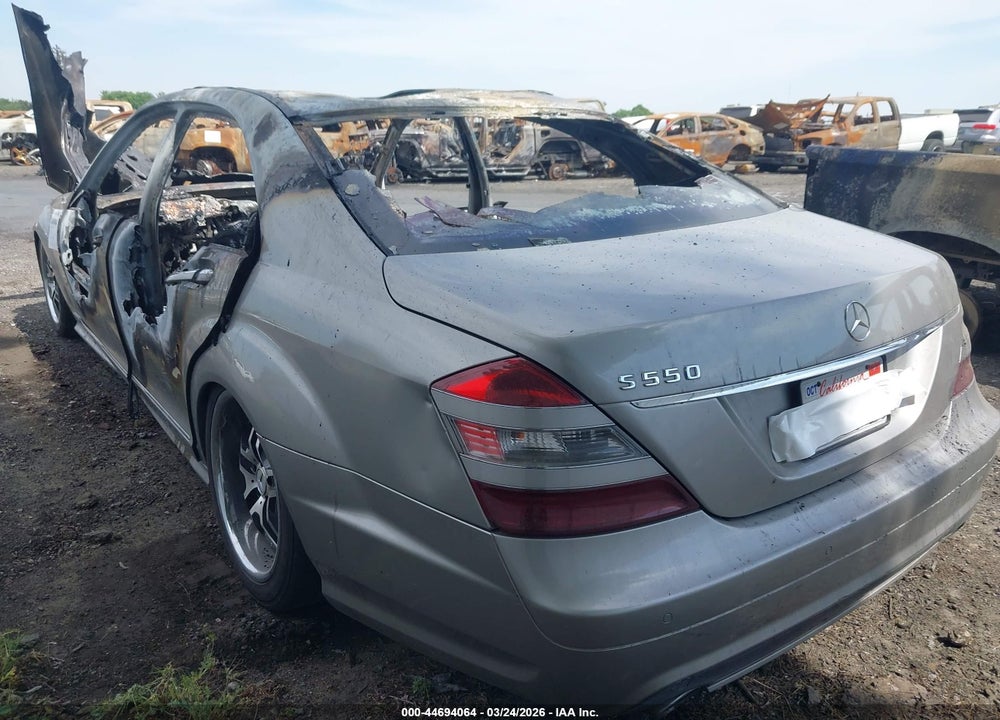 2008 MERCEDES-BENZ S 550 VIN: WDDNG71X68A212614