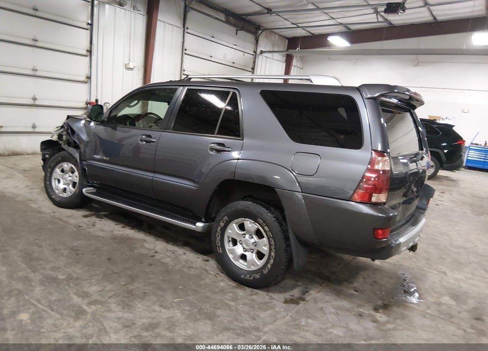 2003 TOYOTA 4RUNNER LIMITED V8 VIN: JTEBT17R930013999