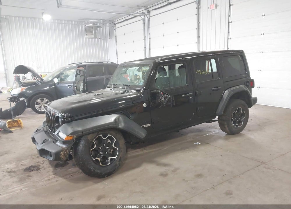2021 JEEP WRANGLER UNLIMITED SPORT S 4X4 VIN: 1C4HJXDG4MW720713