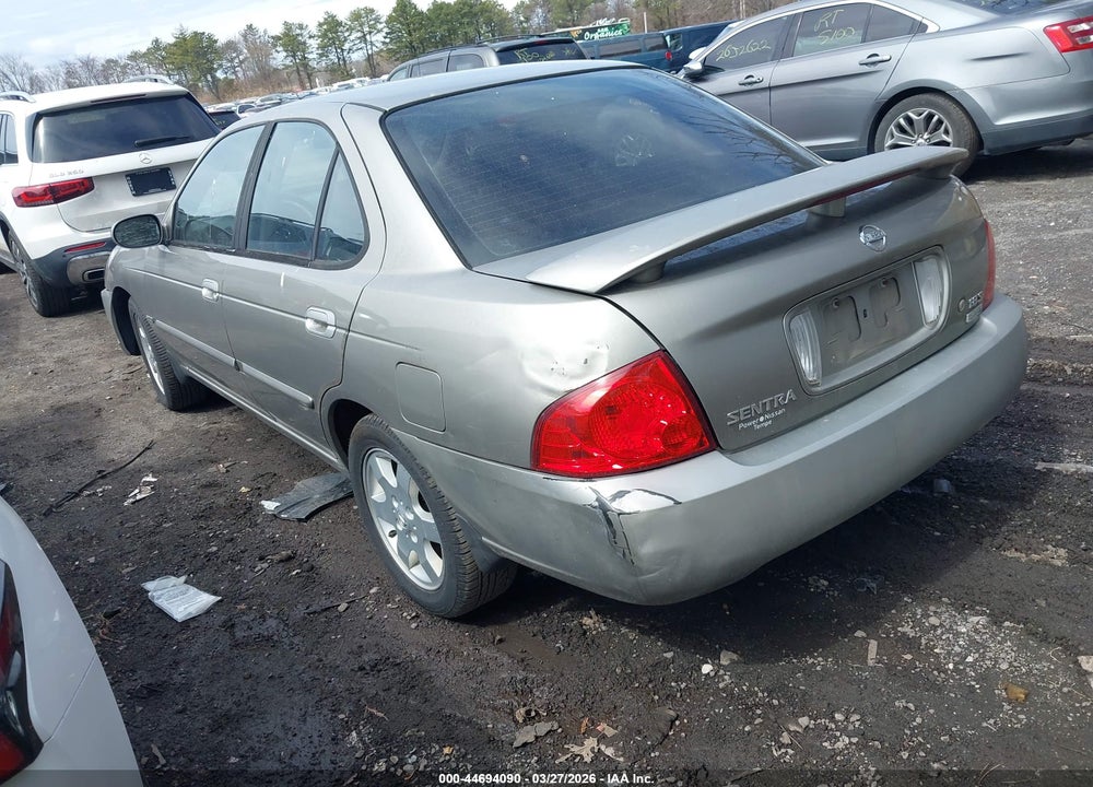 2006 NISSAN SENTRA 1.8S VIN: 3N1CB51D96L604554