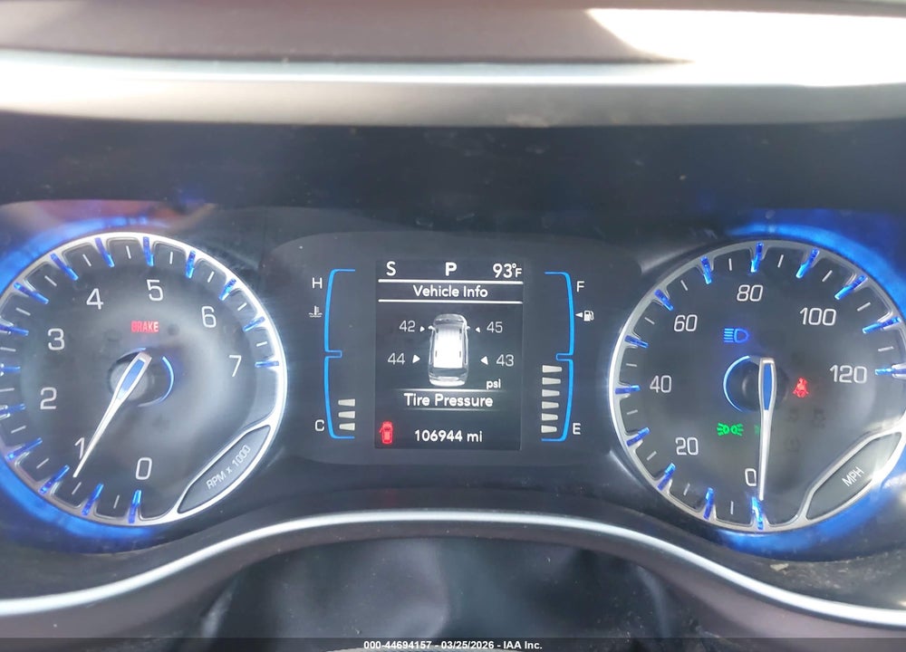 2017 CHRYSLER PACIFICA TOURING VIN: 2C4RC1DGXHR656381