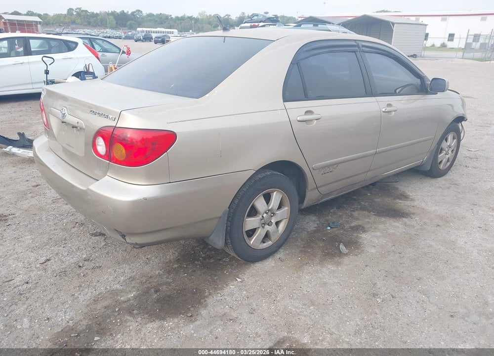 2004 TOYOTA COROLLA LE VIN: 1NXBR32E84Z313784