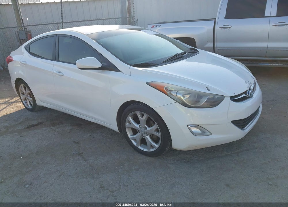 2013 HYUNDAI ELANTRA GLS/LIMITED VIN: 5NPDH4AE3DH180434