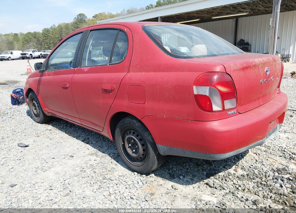 2001 TOYOTA ECHO VIN: JTDBT123310138145