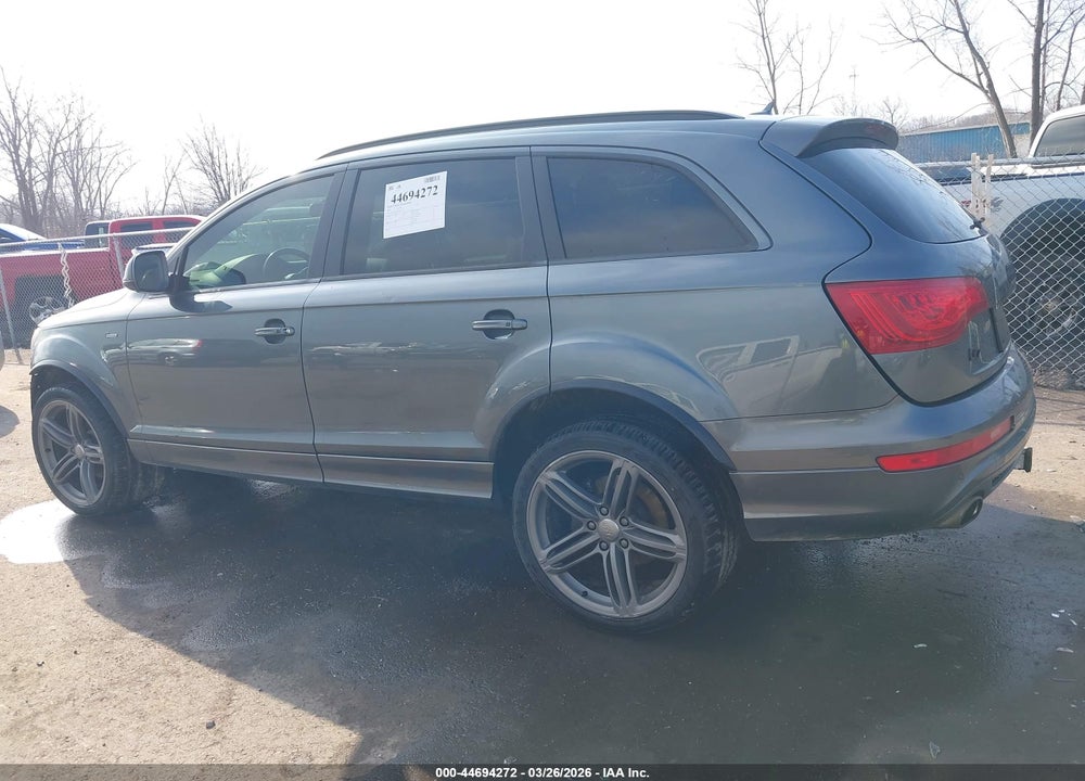 2013 AUDI Q7 3.0T S LINE PRESTIGE VIN: WA1DGAFE2DD015257