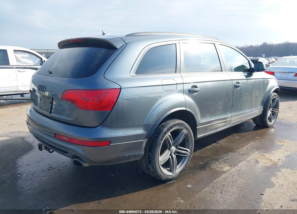 2013 AUDI Q7 3.0T S LINE PRESTIGE VIN: WA1DGAFE2DD015257
