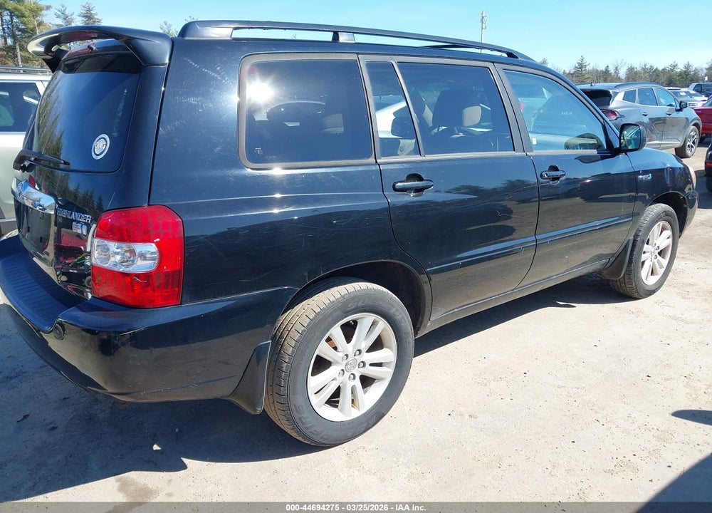 2007 TOYOTA HIGHLANDER HYBRID V6 VIN: JTEEW21A770039150
