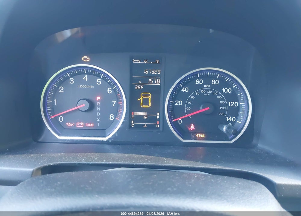 2008 HONDA CR-V EX VIN: 5J6RE48528L031786