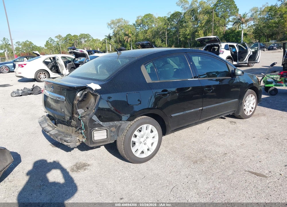 2012 NISSAN SENTRA 2.0 S VIN: 3N1AB6AP9CL669116