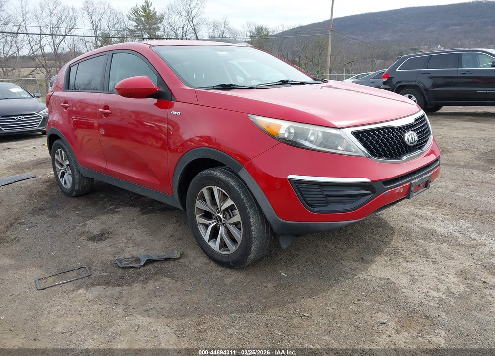 2014 KIA SPORTAGE LX VIN: KNDPBCAC4E7645722