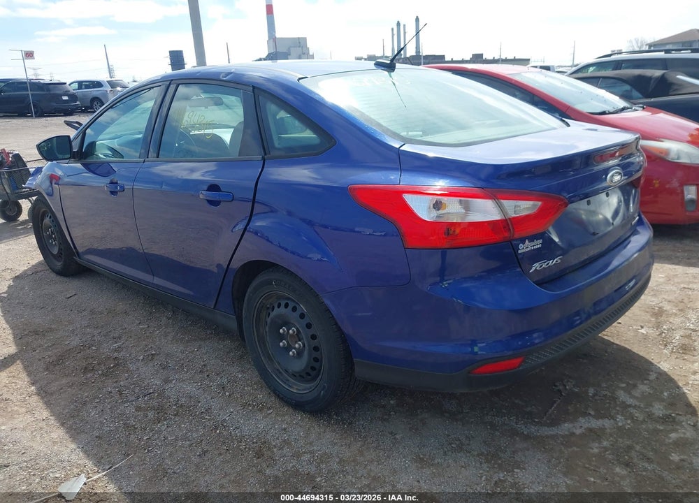 2012 FORD FOCUS SE VIN: 1FAHP3F20CL464813
