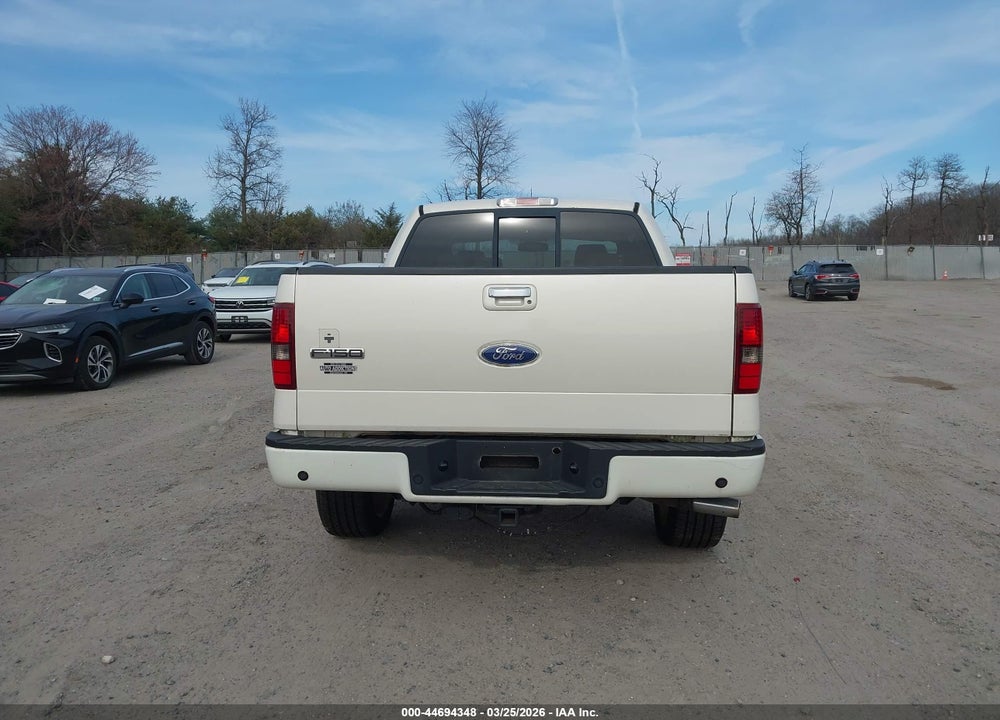 2008 FORD F-150 LIMITED VIN: 1FTRW14538FA13061