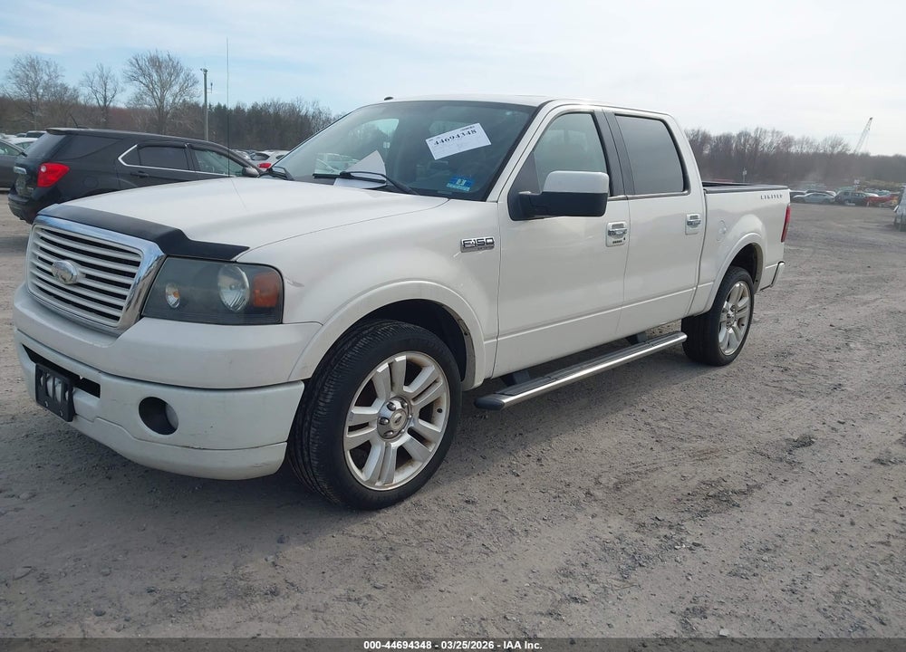 2008 FORD F-150 LIMITED VIN: 1FTRW14538FA13061
