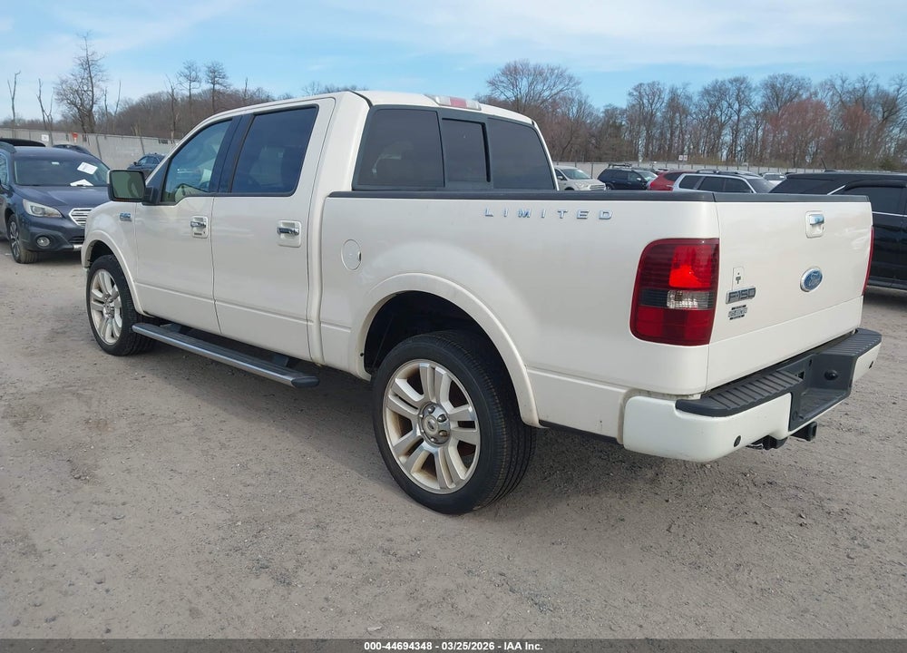 2008 FORD F-150 LIMITED VIN: 1FTRW14538FA13061