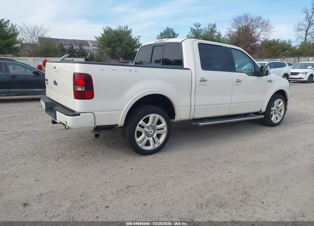 2008 FORD F-150 LIMITED VIN: 1FTRW14538FA13061