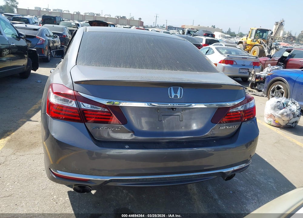 2016 HONDA ACCORD SPORT VIN: 1HGCR2F55GA221312
