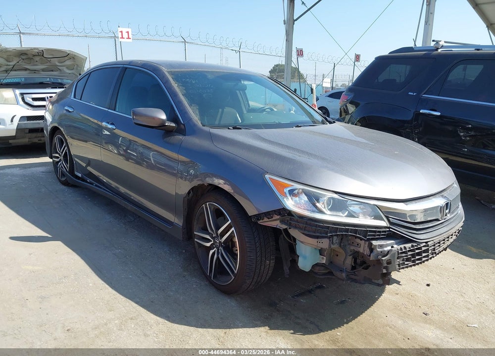 2016 HONDA ACCORD SPORT VIN: 1HGCR2F55GA221312