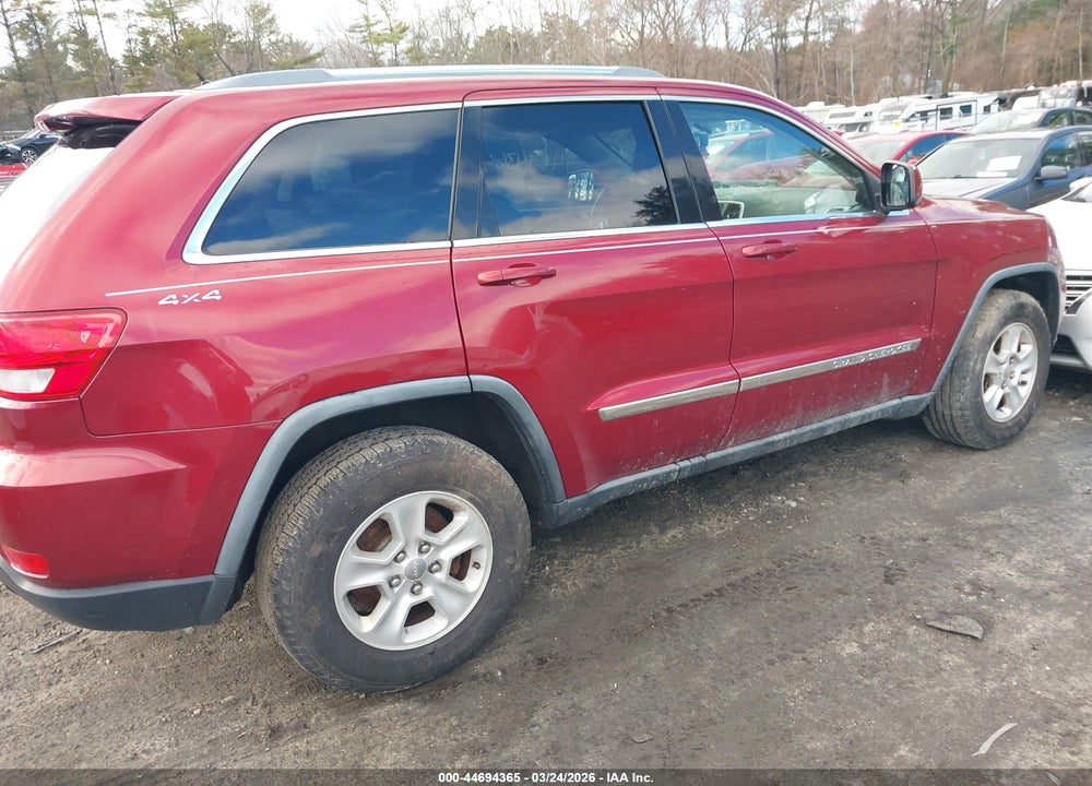 2012 JEEP GRAND CHEROKEE LAREDO VIN: 1C4RJFAT3CC162983