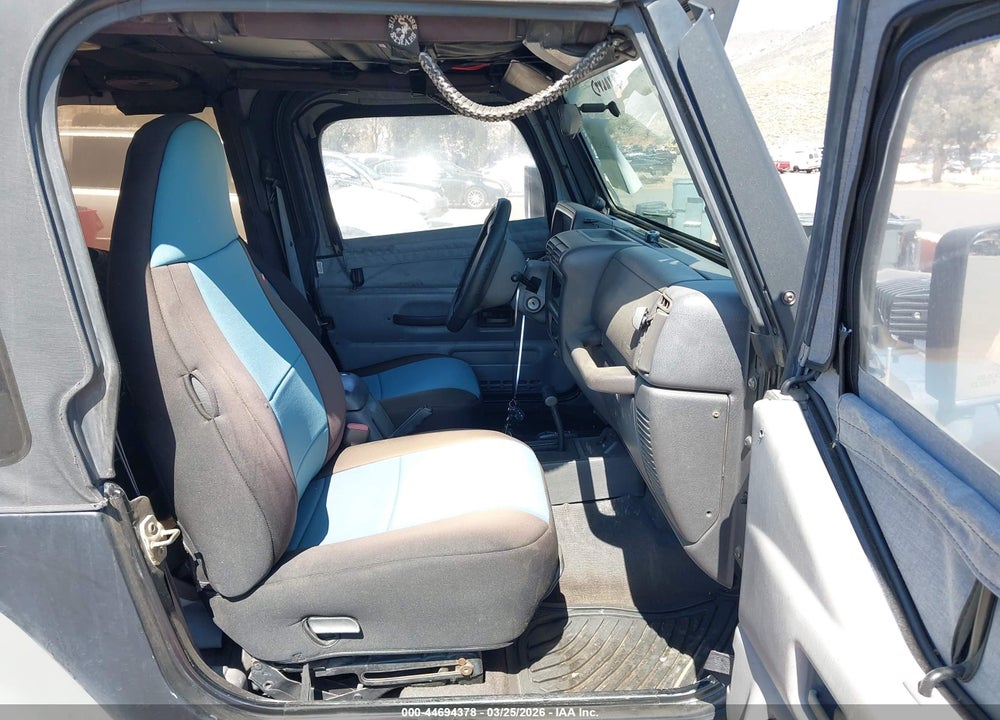 2000 JEEP WRANGLER SPORT VIN: 1J4FA49S0YP717921