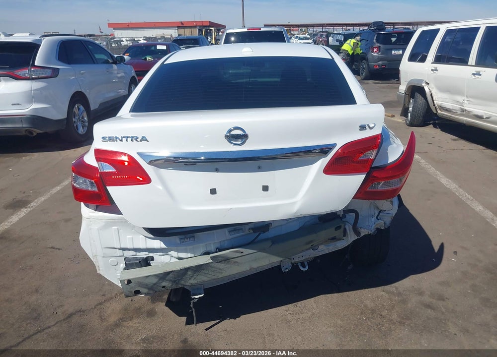2016 NISSAN SENTRA SV VIN: 3N1AB7AP5GL668542